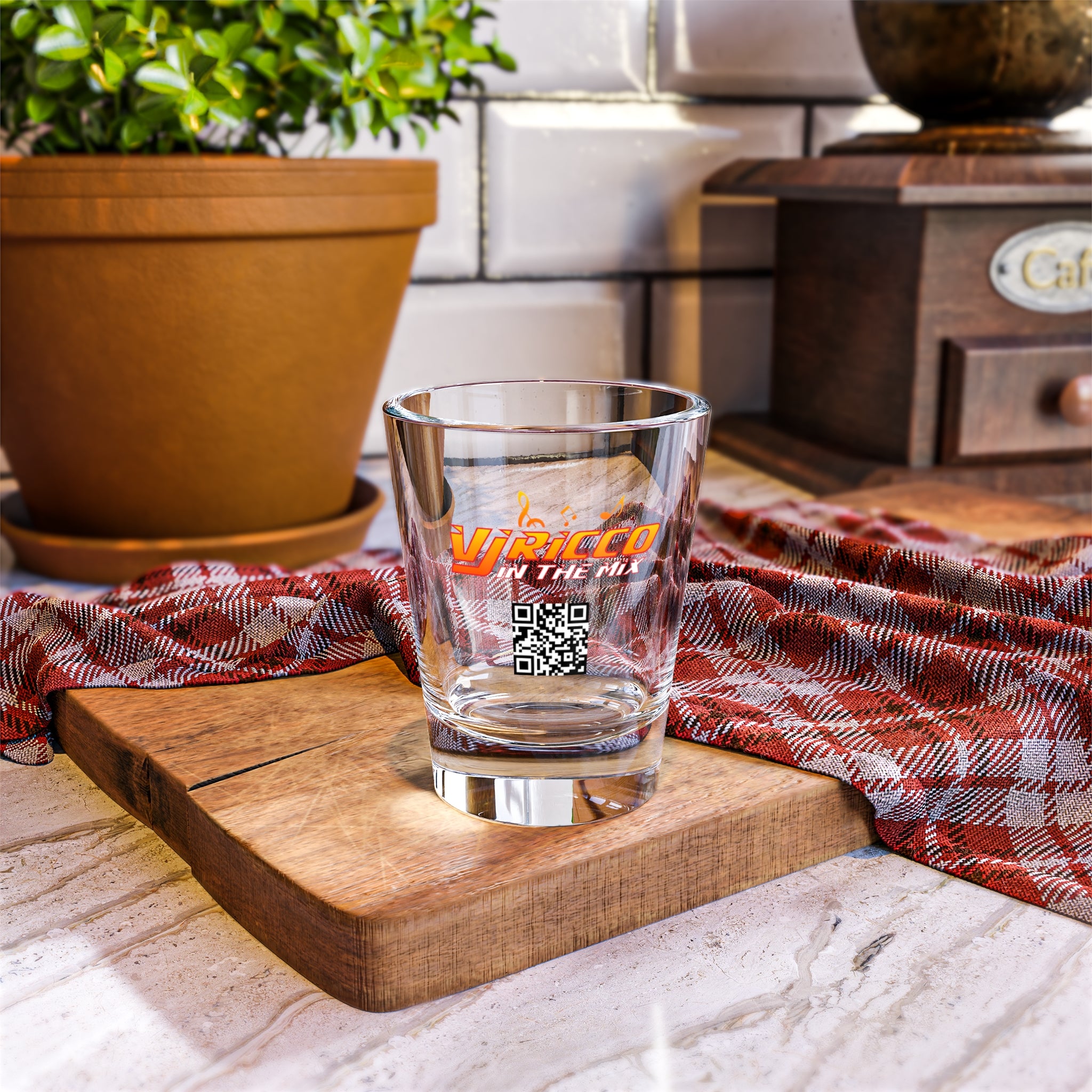 "VJ Ricco"🎤 Shot Glass, 1.5oz